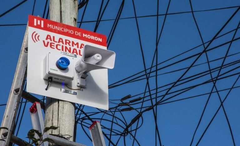 alarma vecinal en accion en la comunidad