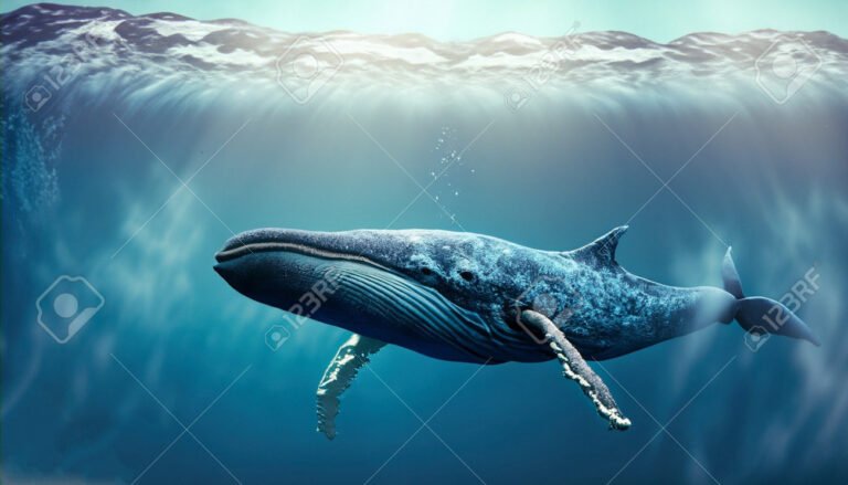 Cuándo se estrena "The Whale" en Argentina y dónde verlo 15 ballena en el oceano azul profundo