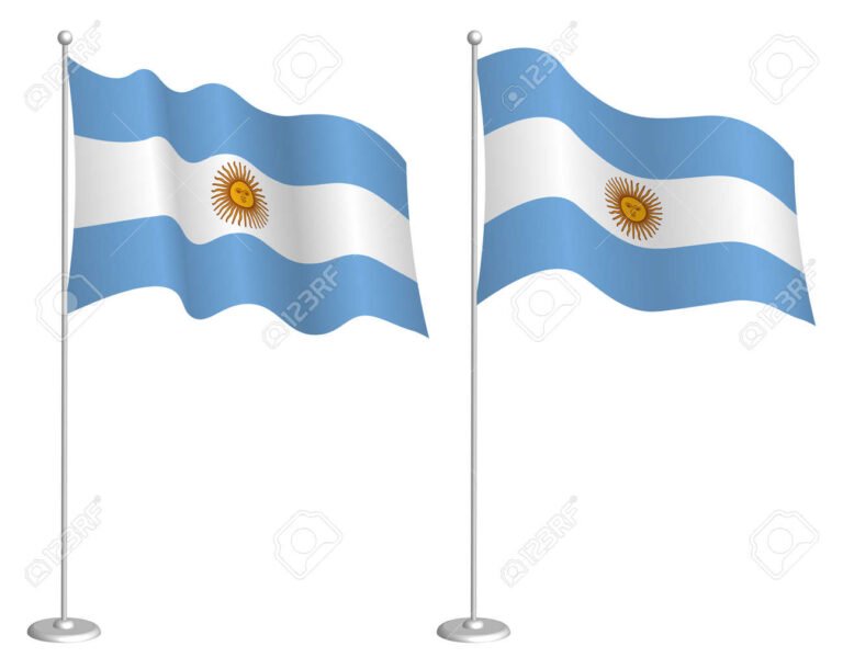 El Día de la Soberanía Nacional es considerado feriado en Argentina 1 bandera argentina ondeando en el viento 1