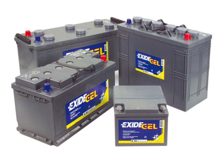 bateria de gel para automovil en entorno natural