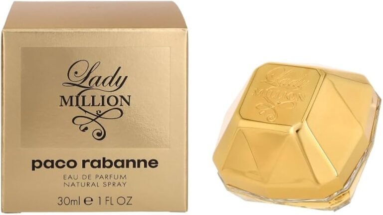Qué características tiene el perfume Paco Rabanne Million Lady 19 botella de perfume paco rabanne million lady