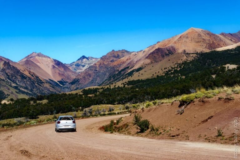 carretera en santa cruz paisaje patagonico