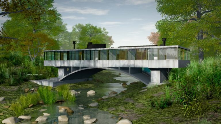 Qué historia esconde la Casa del Puente de Amancio Williams 20 casa del puente en paisaje natural