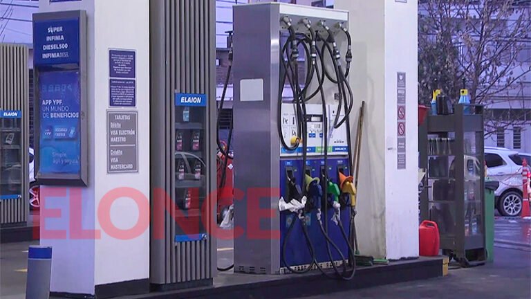 estacion de servicio ypf con bomba de gnc