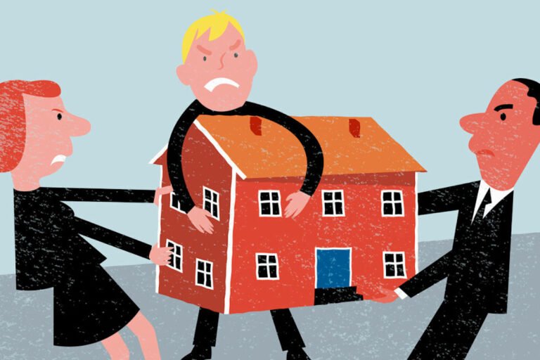 familia discutiendo herencia y deudas