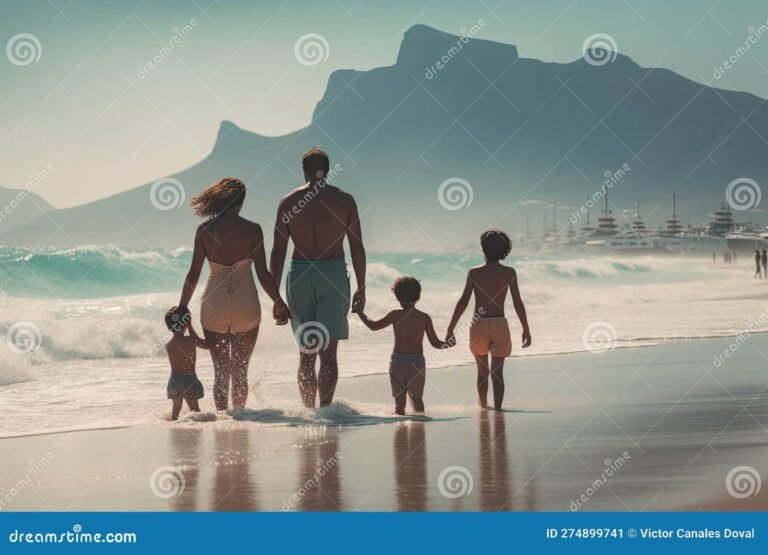 familia feliz en un entorno natural