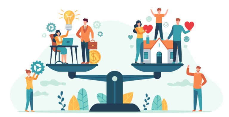 familiares y trabajadores en un hogar