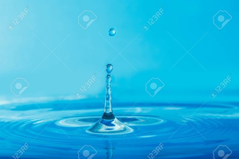 Qué es el Día del Agua y por qué es importante celebrarlo 15 gota de agua sobre fondo azul claro