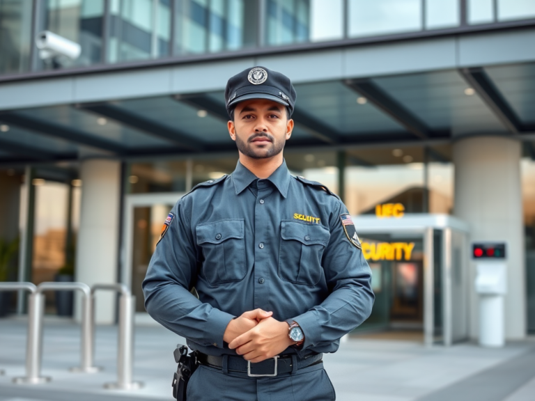 Qué servicios ofrece SP Seguridad Privada en La Plata 11 guardias de seguridad en accion profesional