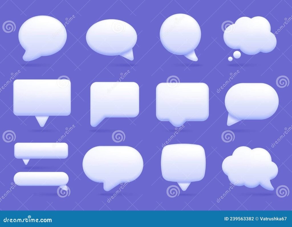 icono de conversacion en redes sociales