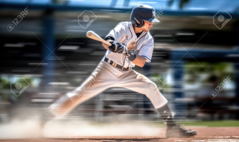 jugadores de softbol en accion en el campo