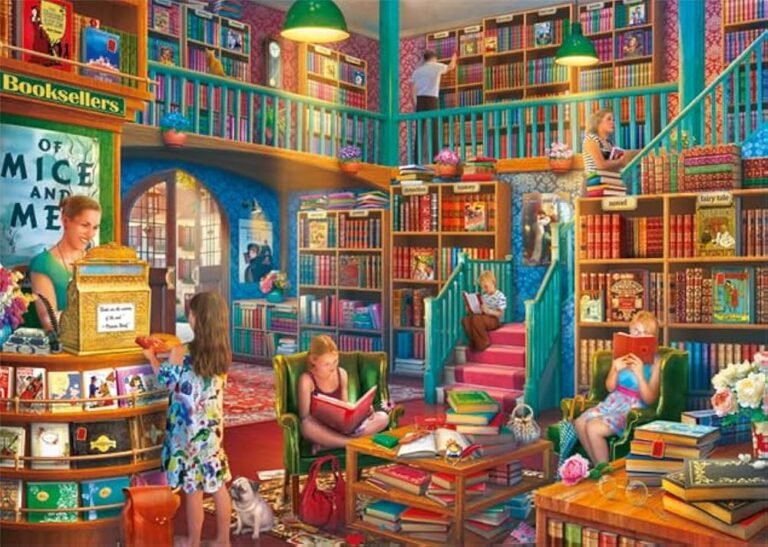 Qué tipos de libros y juegos ofrece la librería Piedra Papel o Tijera 7 libreria con libros y juegos coloridos