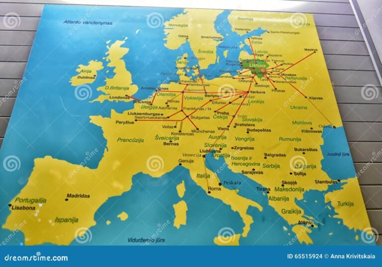 Cómo saber cuántos kilómetros hay entre dos lugares 28 mapa con rutas y distancias marcadas