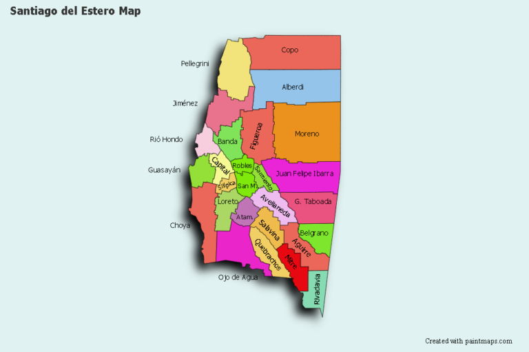 Dónde encontrar la Ferretería Colón en Santiago del Estero 4 mapa de santiago del estero con ubicacion