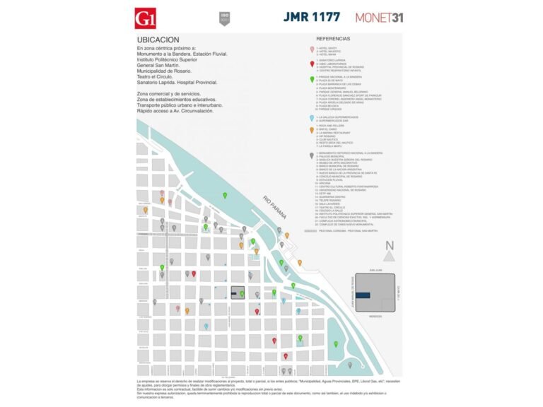 Dónde se encuentran los supermercados La Reina en Rosario, Santa Fe 6 mapa de supermercados en rosario santa fe