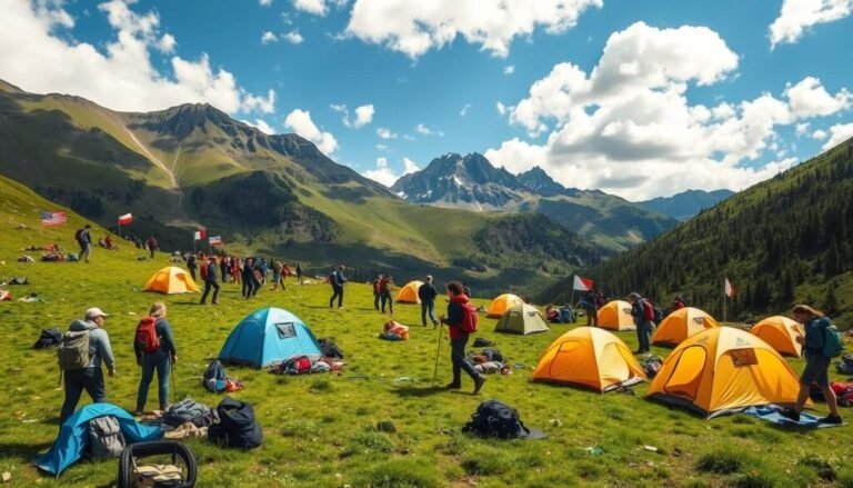Cuáles son los mejores consejos para un viaje largo por varios países 1 mochilero explorando un paisaje diverso
