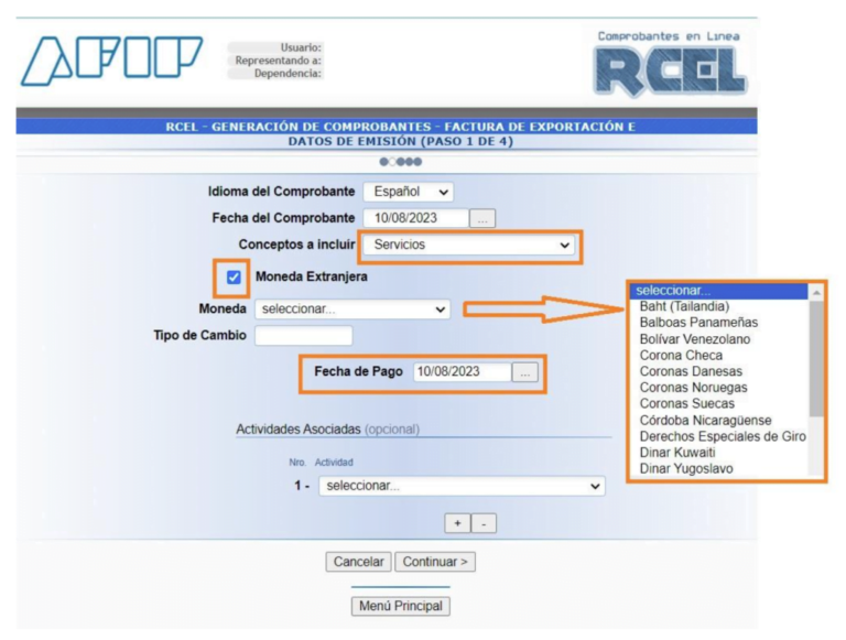 monotributista recibiendo asesoria financiera