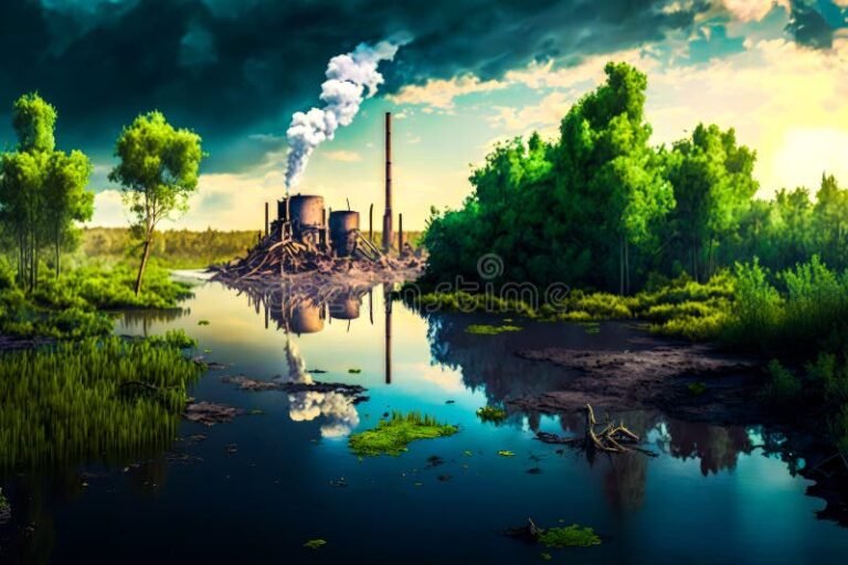 Qué Es La Contaminación Y Cómo Afecta Al Medio Ambiente 23 naturaleza contaminada con humo y desechos