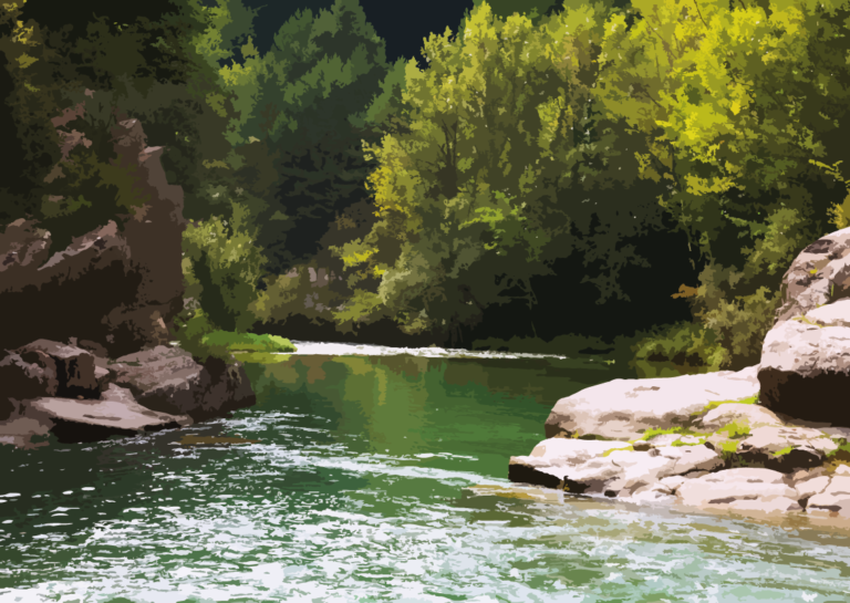 naturaleza serena en rio cuarto