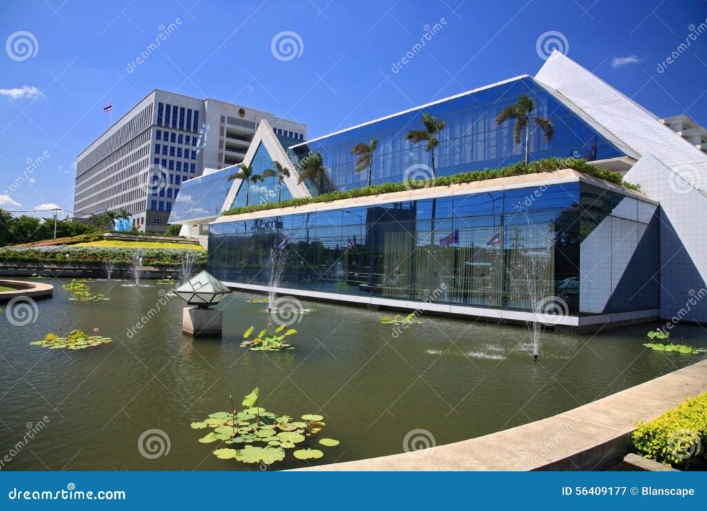 oficina consular en un edificio moderno