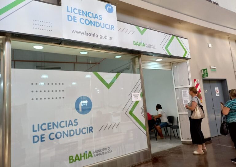 oficina de licencias de conducir bahia blanca