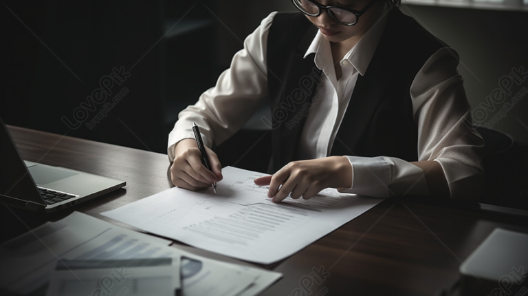 Cómo puedo solicitar un ADN judicialmente en Argentina 17 persona firmando documentos legales en oficina