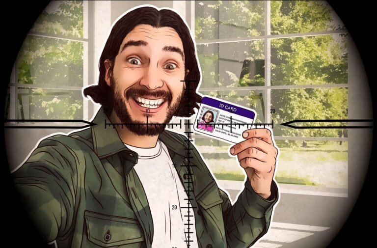 persona sosteniendo un dni y un telefono