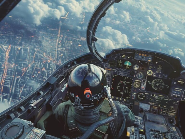 piloto de avion en vuelo sobre paisajes