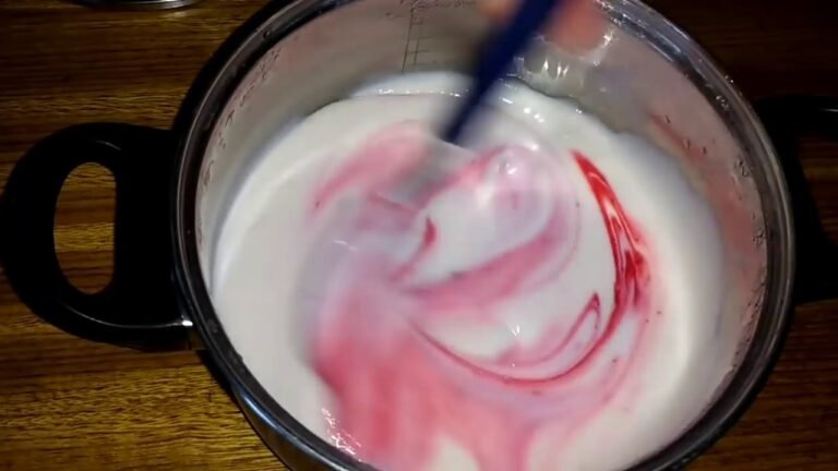 proceso de hacer yogurt casero