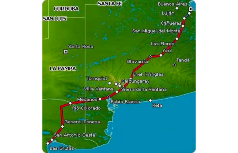 Cómo llegar de Bahía Blanca a Las Grutas en coche y transporte 21 ruta panoramica hacia las grutas