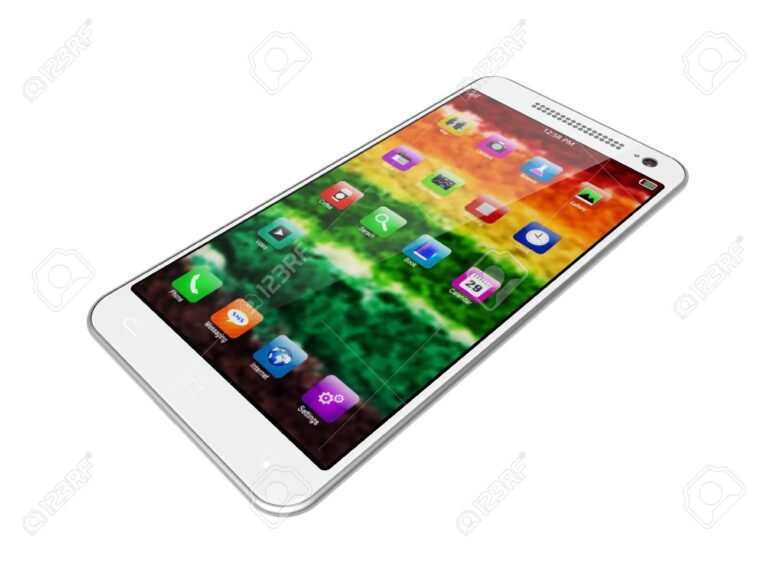 Qué información contiene la guía telefónica de celulares Claro 28 telefono movil sobre fondo colorido