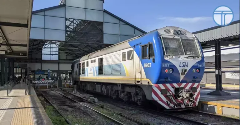 tren san martin en estacion de buenos aires
