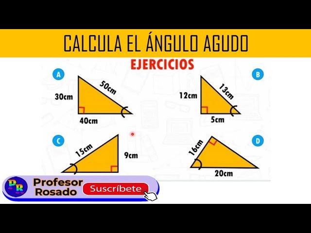 Cuáles son los ángulos interiores de un triángulo y cómo calcularlos