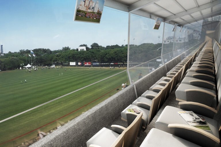 Qué características tienen las tribunas en los campos de polo argentinos 21 tribuna de un campo de polo argentino