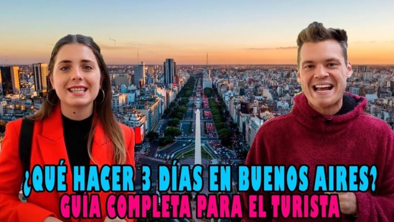 turista explorando buenos aires con guia