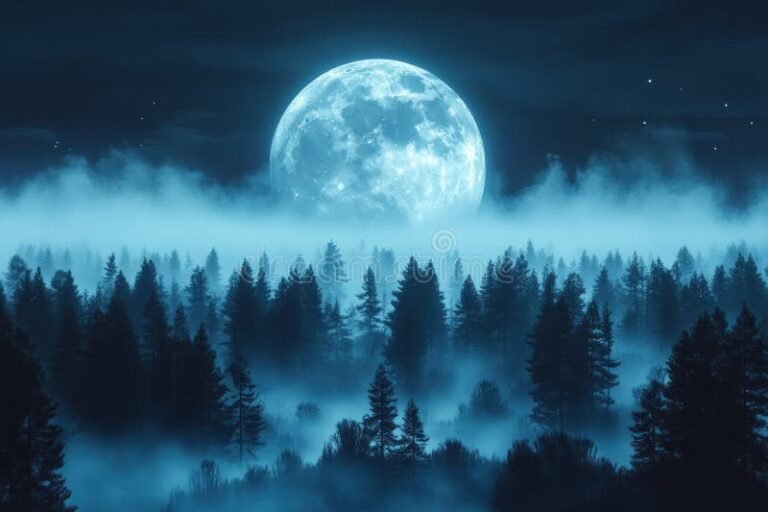 Qué es la leyenda del Pombero y cómo contarla a los niños 12 un bosque misterioso bajo la luna