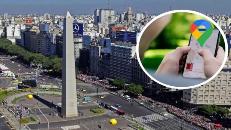 vista de buenos aires desde google maps