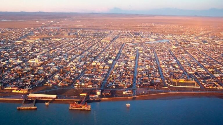 vista panoramica de rio gallegos
